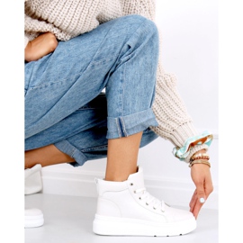 Adidași de gleznă bej Ava 1