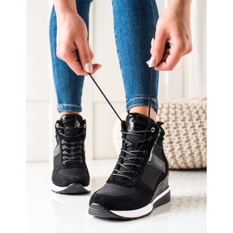 W. Potocki Adidași pe pană Potocki negru 2