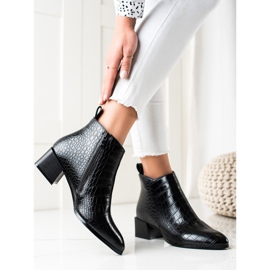 Filippo Cizme casual cu toc înalt negru 2