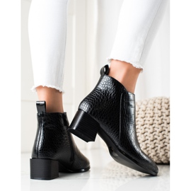 Filippo Cizme casual cu toc înalt negru 1 Filippo Cizme casual cu toc înalt negru 1