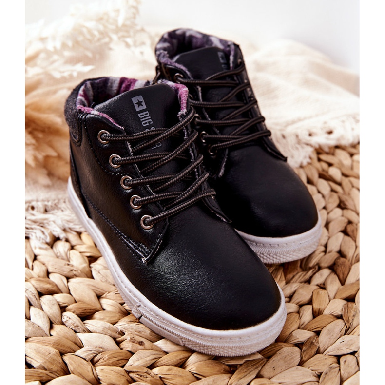 Încălțăminte sport izolată pentru copii Big Star BB374132BS Negru 1