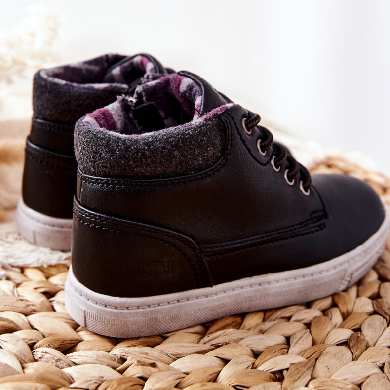 Încălțăminte sport izolată pentru copii Big Star BB374132BS Negru 2