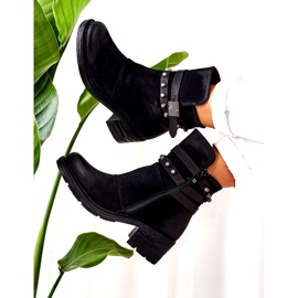 PS1 Cizme calde pe tocuri negre Effie negru 3