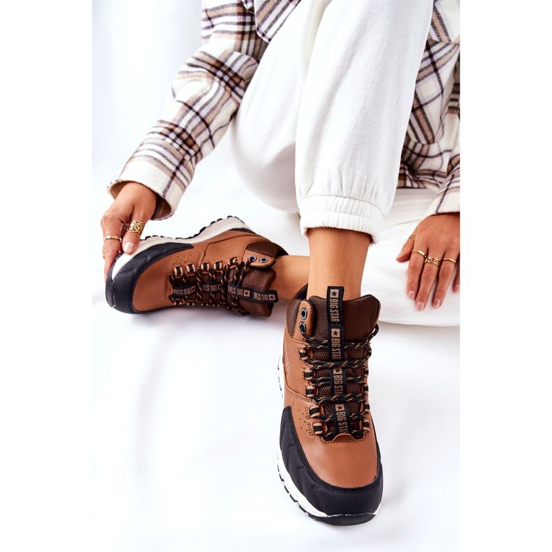 Pantofi de trekking Big Star II274453 Maro 2