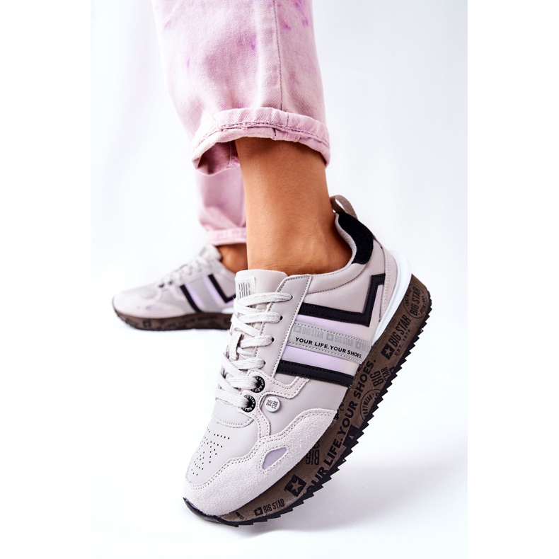 Încălțăminte sport pentru femei Big Star II274297 Gri 2