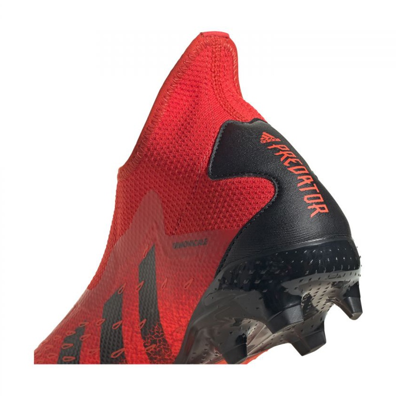 Ghete de fotbal Adidas Predator Freak.3 Ll Fg M FY6295 roșu roșu 2