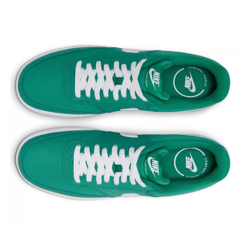 Pantof Nike Court Vision Low Canvas M DB7779-300 verde 2 Pantof Nike Court Vision Low Canvas M DB7779-300 verde 2