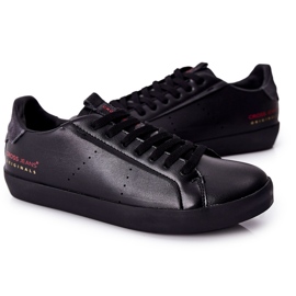 Tenisi bărbați Cross Jeans Black II1R4013C negru 2