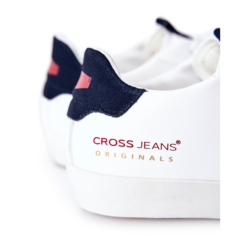 Tenisi bărbați Cross Jeans White II1R4012C alb 1