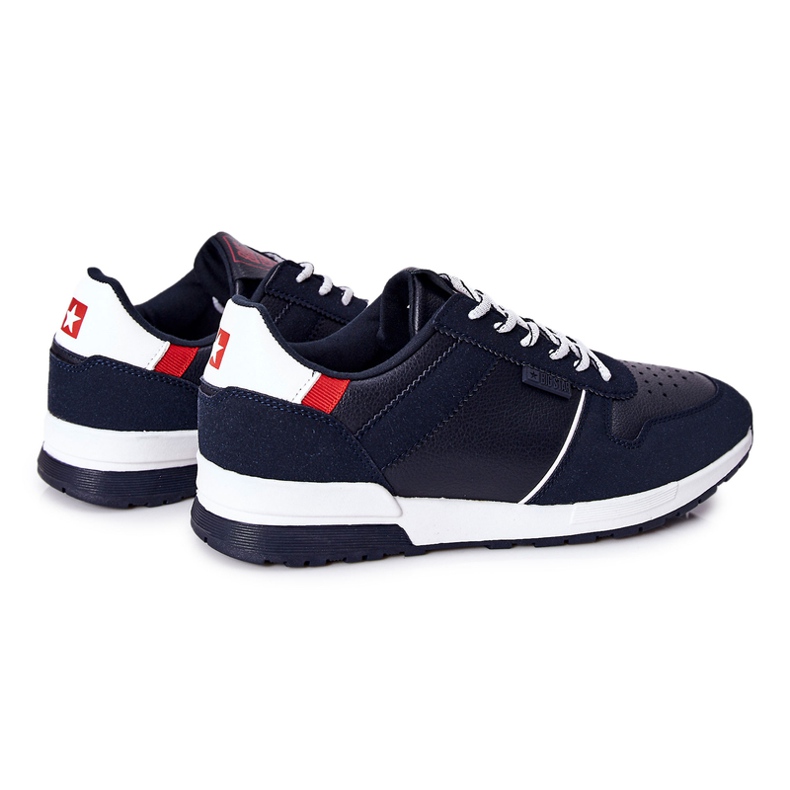 Pantofi sport pentru bărbați Memory Foam Big Star Blue Navy II174083 albastru 1