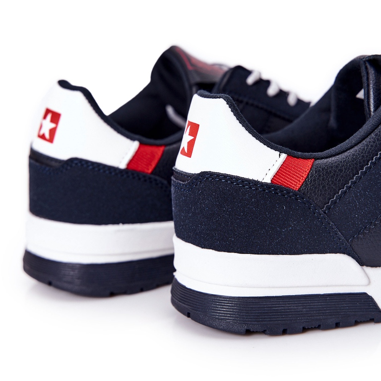 Pantofi sport pentru bărbați Memory Foam Big Star Blue Navy II174083 albastru 2 Pantofi sport pentru bărbați Memory Foam Big Star Blue Navy II174083 albastru 2