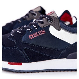 Încălțăminte sport pentru bărbați Big Star II174190 bleumarin albastru 1