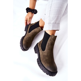 Cizme Lucrători Trappere calde Sergio Leone TR761 Verde 1 Cizme Lucrători Trappere calde Sergio Leone TR761 Verde 1