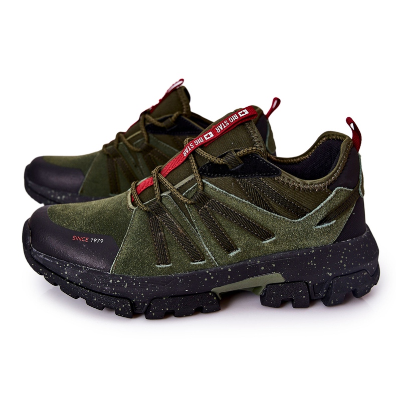 Încălțăminte sport Big Star Memory Foam II174235 Kaki verde 1