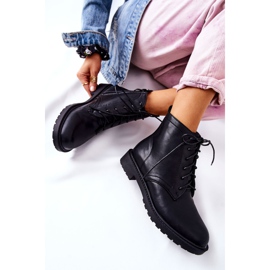 PH1 Cizme clasice din piele neagră Melome negru 1