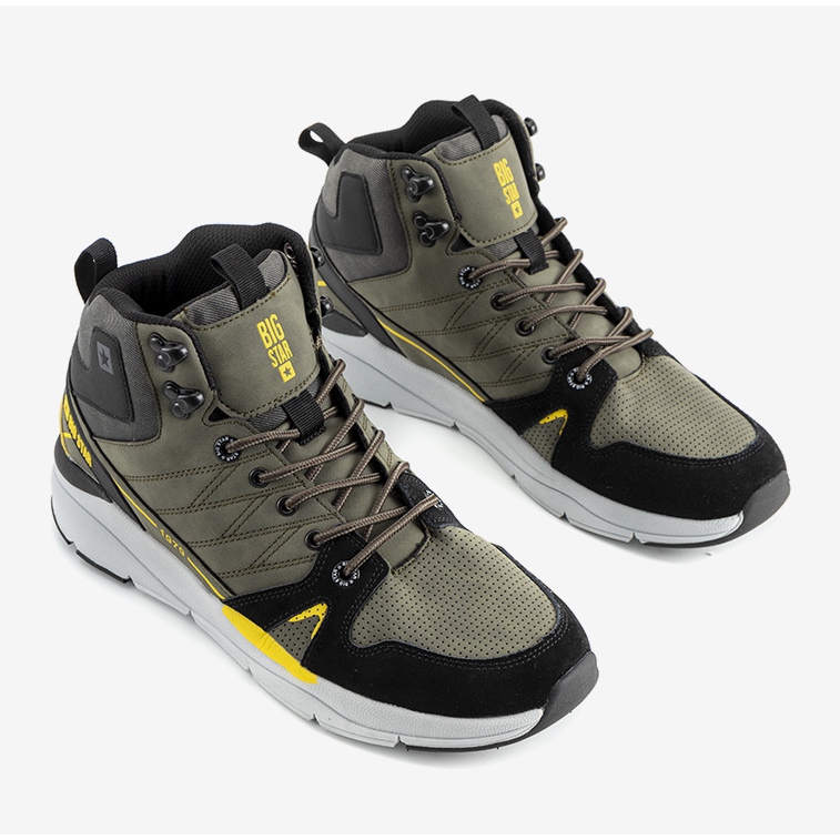 Tenisi Big Star verzi pentru bărbați verde 1 Tenisi Big Star verzi pentru bărbați verde 1