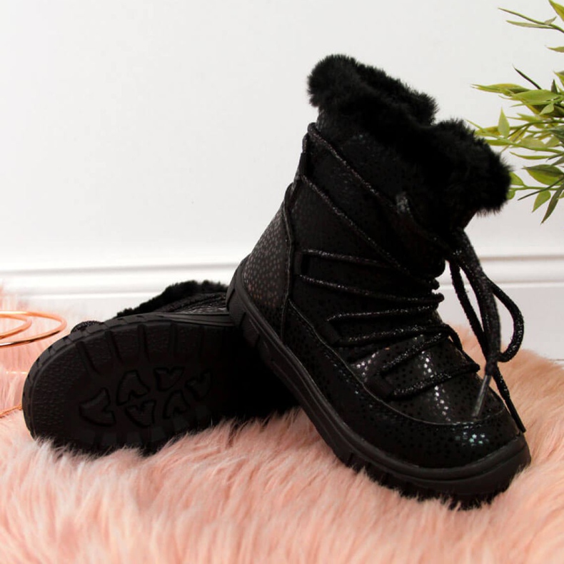 Ghete izolate Jr EVE325A negru alb 2