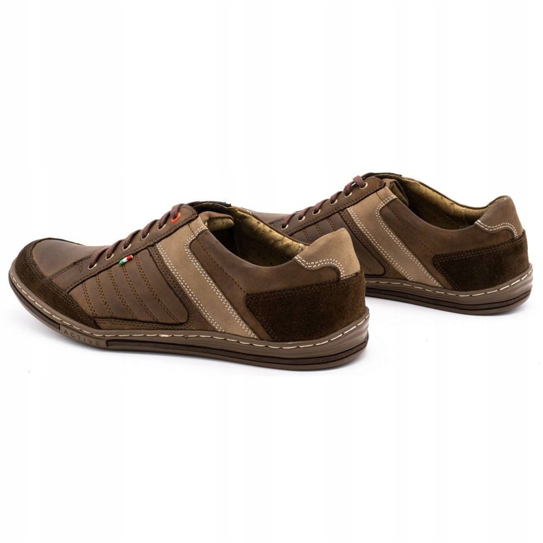 Pantofi bărbați din piele Olivier 236GT maro 6