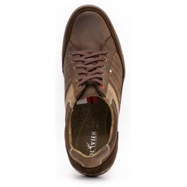 Pantofi bărbați din piele Olivier 236GT maro 7