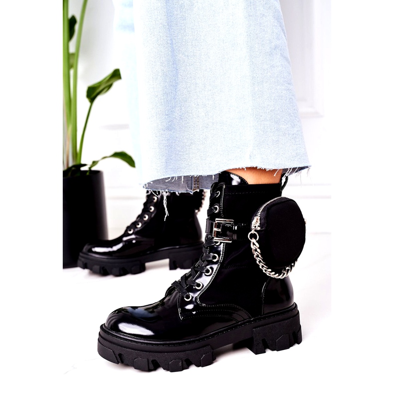 Muncitori izolați pentru femei, cu rinichi și lanț negru 2