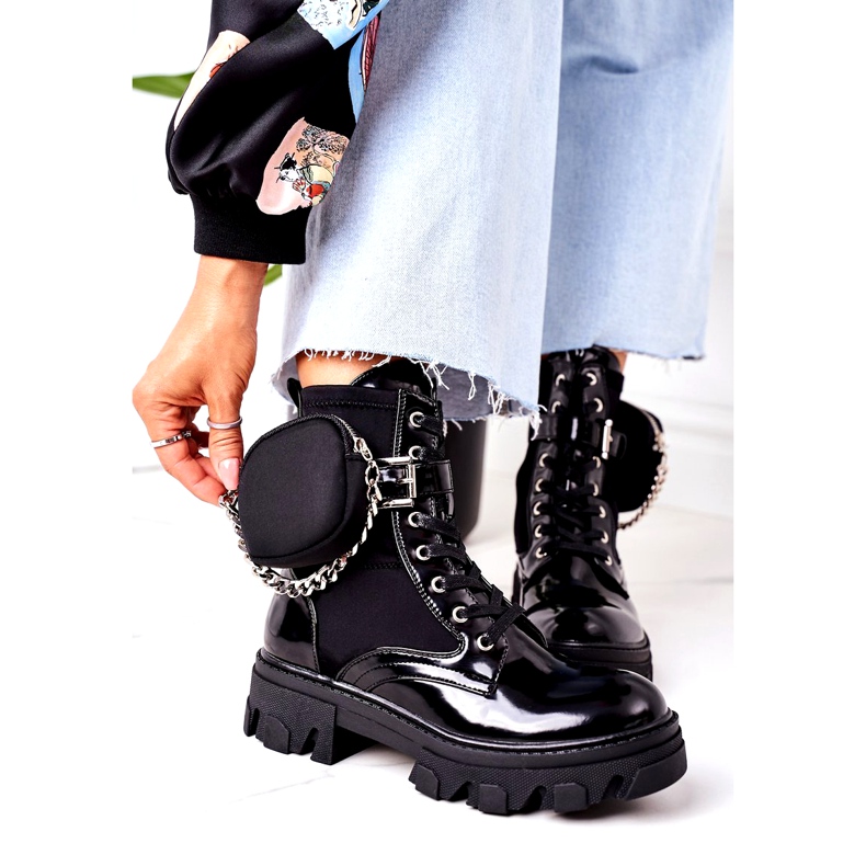 Muncitori izolați pentru femei, cu rinichi și lanț negru 3