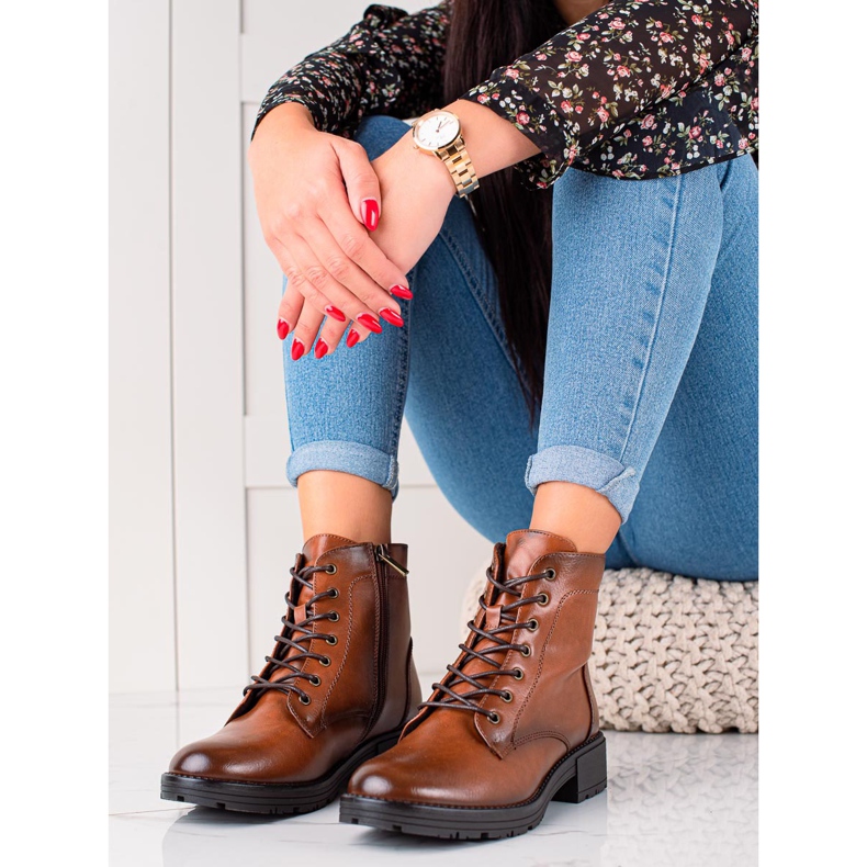 W. Potocki Trappere maro din piele Eco Potocki 1