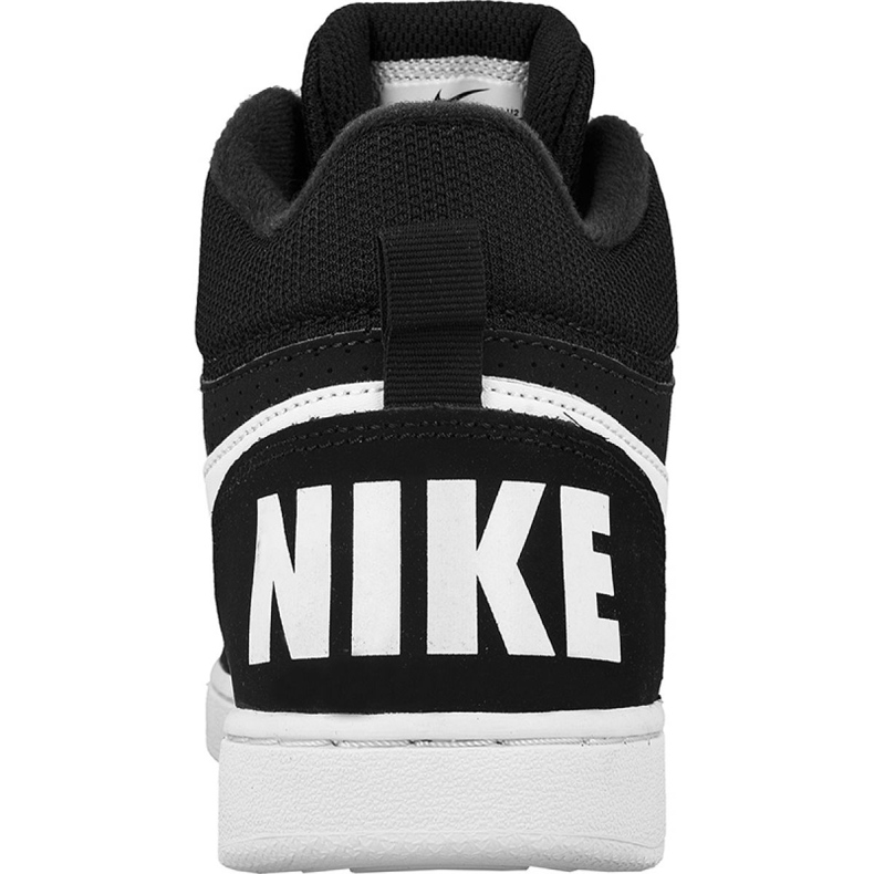 Pantofi Nike Sportswear Court Borough Mid Jr 839977-004 negru 2