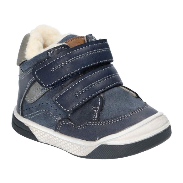 Cizme Sportowe cu Velcro American Club XD17 / 21 Albastru marin 1