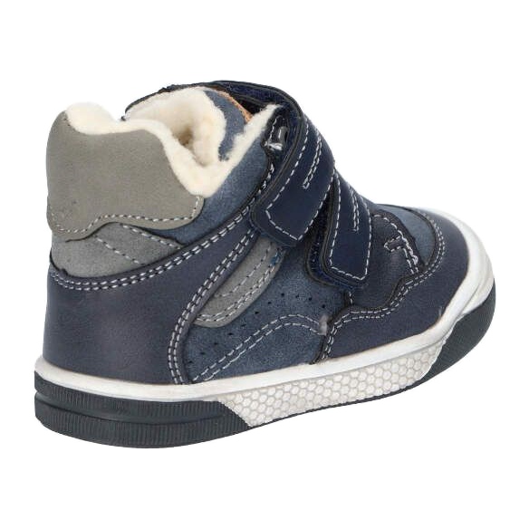 Cizme Sportowe cu Velcro American Club XD17 / 21 Albastru marin 4