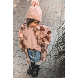 FR1 Cizme pentru copii Lanț negru cald Hinea 1