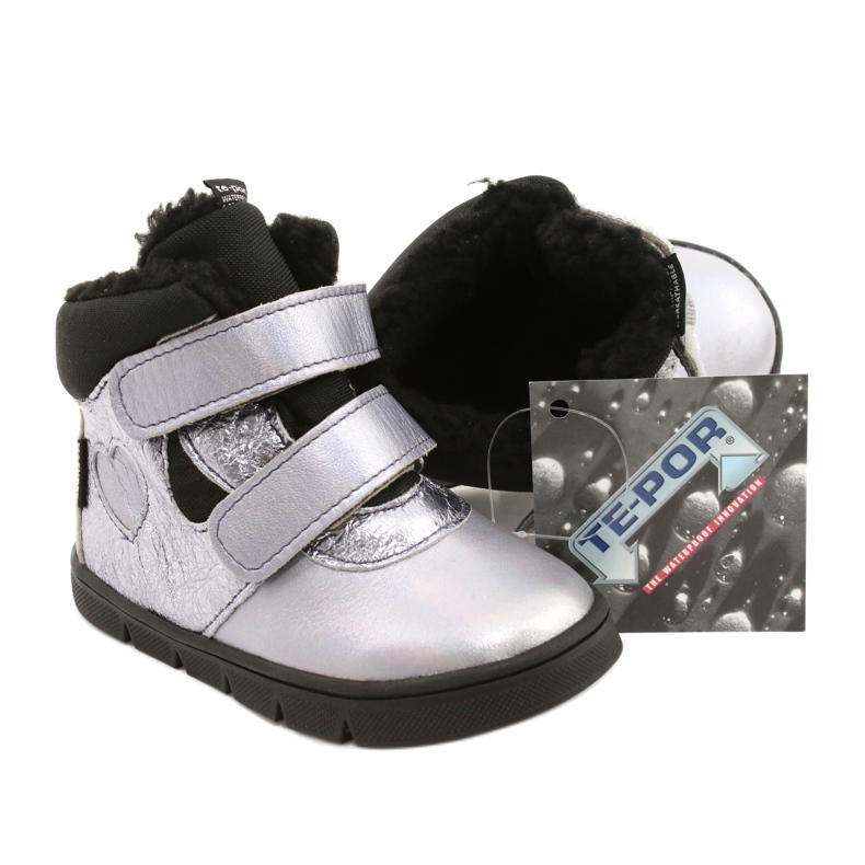 Cizme de fete cu membrană TE-Por Mazurek 1360 Purple violet 1