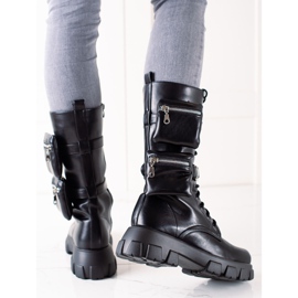 TRENDI Lucrători de modă cu buzunare negru 1