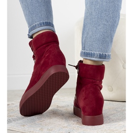 Adidași de iarnă Carmona claret 1