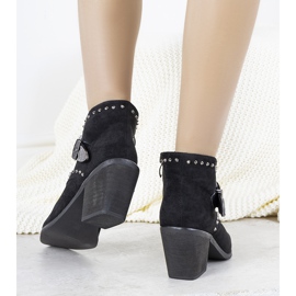 Cizme de cowboy negre Hughes negru 2 Cizme de cowboy negre Hughes negru 2