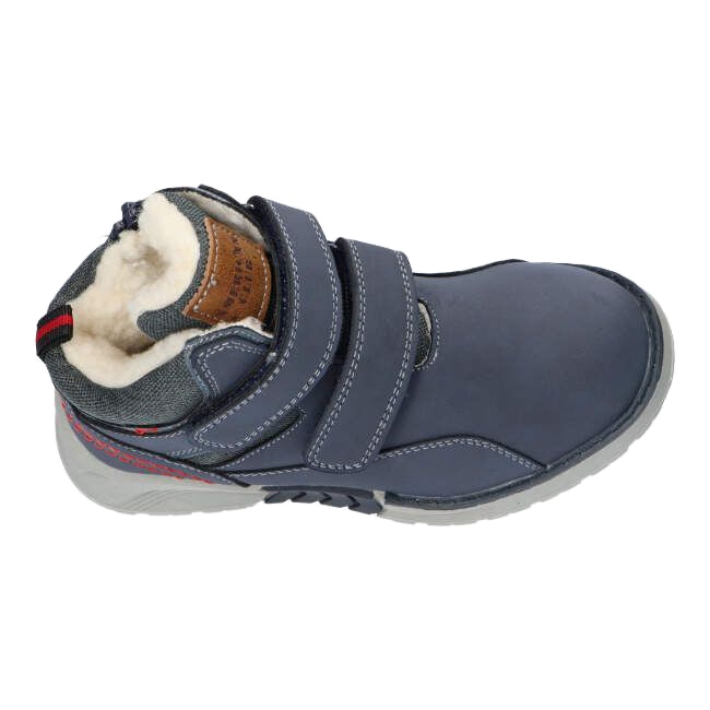 American Club XD18 / 21 Pantofi sport de căldură bleumarin cu blană albastru marin 3