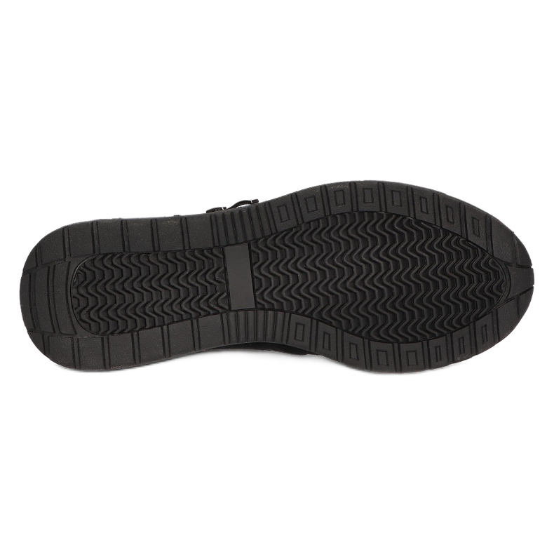 Adidași din piele Filippo DP3149 / 21 BK negru 2