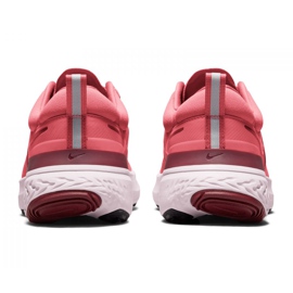 Pantof de alergare Nike React Miler 2 W CW7136-600 roșu multicolor 4