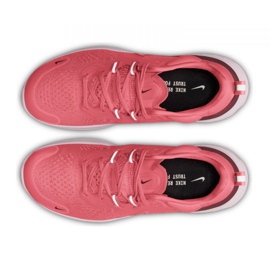 Pantof de alergare Nike React Miler 2 W CW7136-600 roșu multicolor 5
