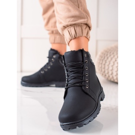 TRENDI Trappers negri cu încălzire negru 1