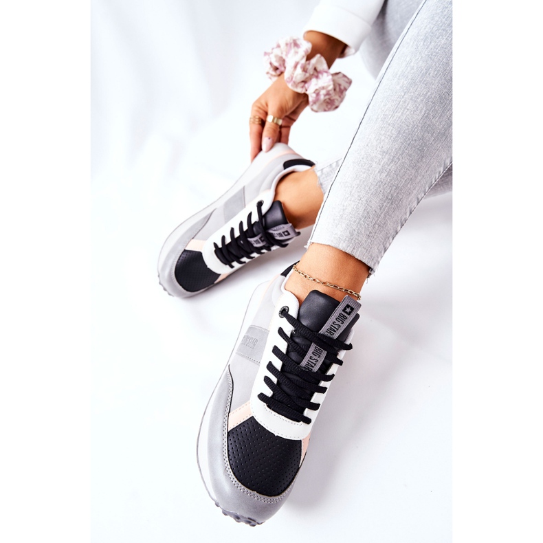 Încălțăminte sport Foam de memorie Big Star II274398 Gri-Negru 1