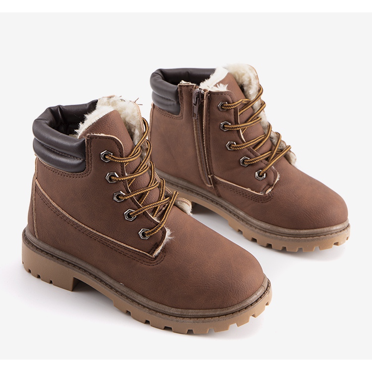 Trapane maro pentru copii Marseau 1 Trapane maro pentru copii Marseau 1