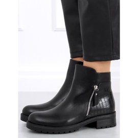 Cizme de damă Chelsea Kora Black negru 1