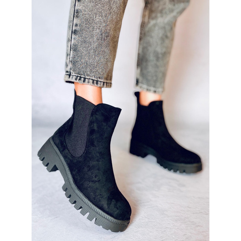 Cizme Chelsea pentru femei Nasty Black negru 1 Cizme Chelsea pentru femei Nasty Black negru 1
