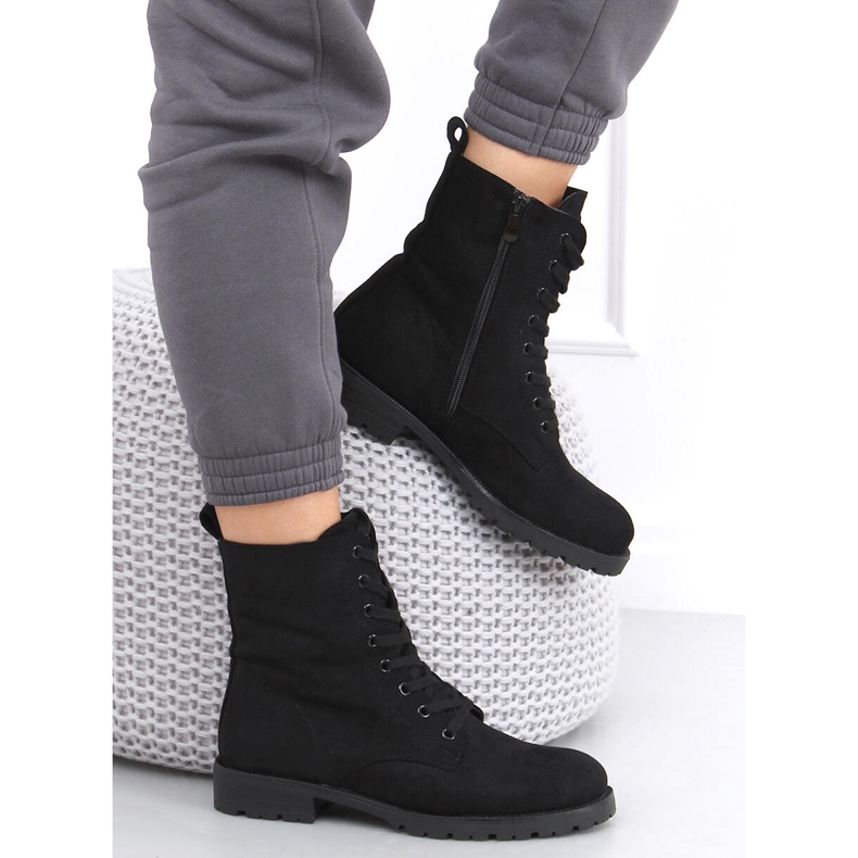 Muncitori cu cordon de la Bente Black negru 1