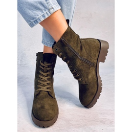 Muncitori cu șireturi de la Bente Green verde 2