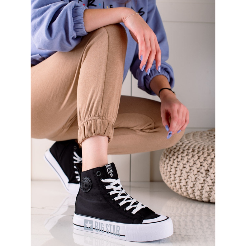 Adidași pentru femei Big Star II274012 negru 1