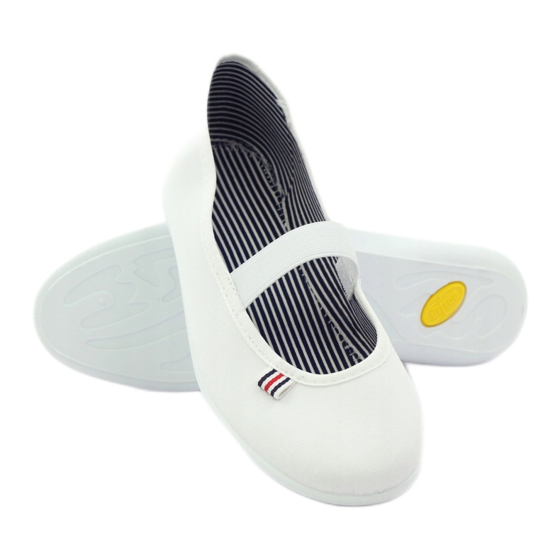 Adidași albi pentru femei Befado 493Q003 alb 3