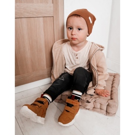 Încălțăminte de trekking pentru copii Big Star II374094 Camel maro 1