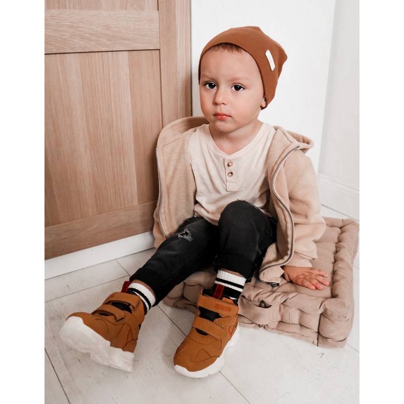 Încălțăminte de trekking pentru copii Big Star II374094 Camel maro 1