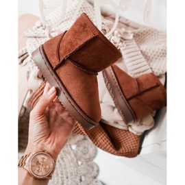 Cizme calde pentru copii Cizme de zăpadă Maro Gooby 2 Cizme calde pentru copii Cizme de zăpadă Maro Gooby 2